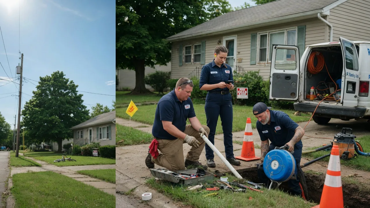 Sewer Line Repair in Wells Bridge, NY near me